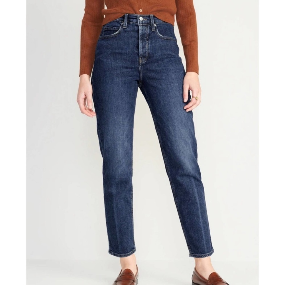 Old Navy Sky-Hi Straight Leg Jeans